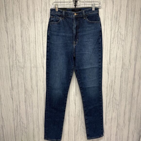Womens Size 27 J Brand Real Life Rigid Slim Straight Jeans NWT - Picture 1 of 6